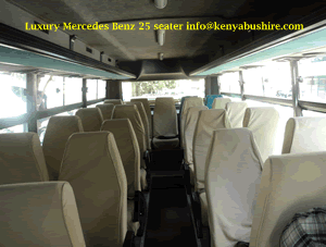mercedes  bus hire kenya