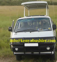 kenya safari van hire
